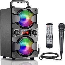 Eq, Loud Stereo Sound System Speaker For Home Outdoor Party Camping, And Remote. - £72.70 GBP