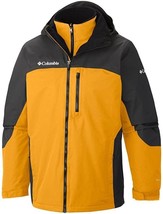 Columbia Men&#39;s Category Five 2.0 Interchange Jacket Yellow 1617832703 Si... - $146.26