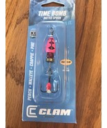 CLAM Time Bomb Rattle SPOON 1/8oz #12 1/4oz 7.2h Timeb14- GLOW RED TIGER... - £9.33 GBP