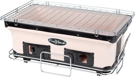 Fire Sense 60450 Yakatori Internal Grates Charcoal Chrome Cooking Grill, Tan - £60.57 GBP