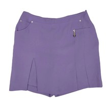 JAMIE SADOCK Women&#39;s 6 Purple Tennis Golf Skorts Skirt Shorts Athletic P... - $27.09