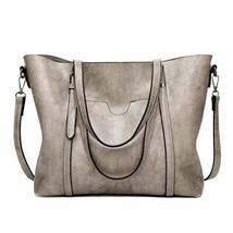 Shoulder Bags for Women Oil Wax Leather Handbag Tote Crossbody Bag Women Handbag - £54.11 GBP