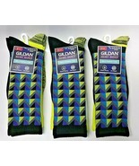 6 Pair Gildan Smart Basics Mens Fashion Crew Socks Moisture Wicking Arch... - £15.78 GBP