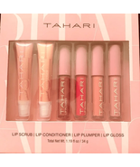 Tahari 6-Piece Limited Edition Gift Set - Lip Scrub, Lip Conditioner, Lip - $10.99