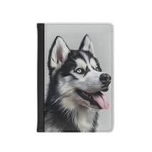 Passport Cover Cute Siberian Husky Dog | Beautiful Passport Cover For Dog Lovers - £23.50 GBP