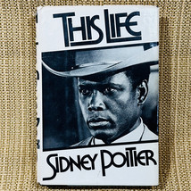 This Life Sidney Poitier Book Club Edition HCDJ 1980 Knopf Photos included. - £19.51 GBP