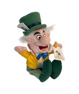 Disney Parks Mad Hatter Bean Bag Plush Alice In Wonderland Vintage NEW W... - $16.08 CAD