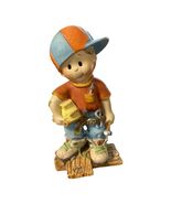 Vintage Enesco 1995 Didn’t I Fix It Good Figurine Boy Carpenter 4 Inch - $14.40