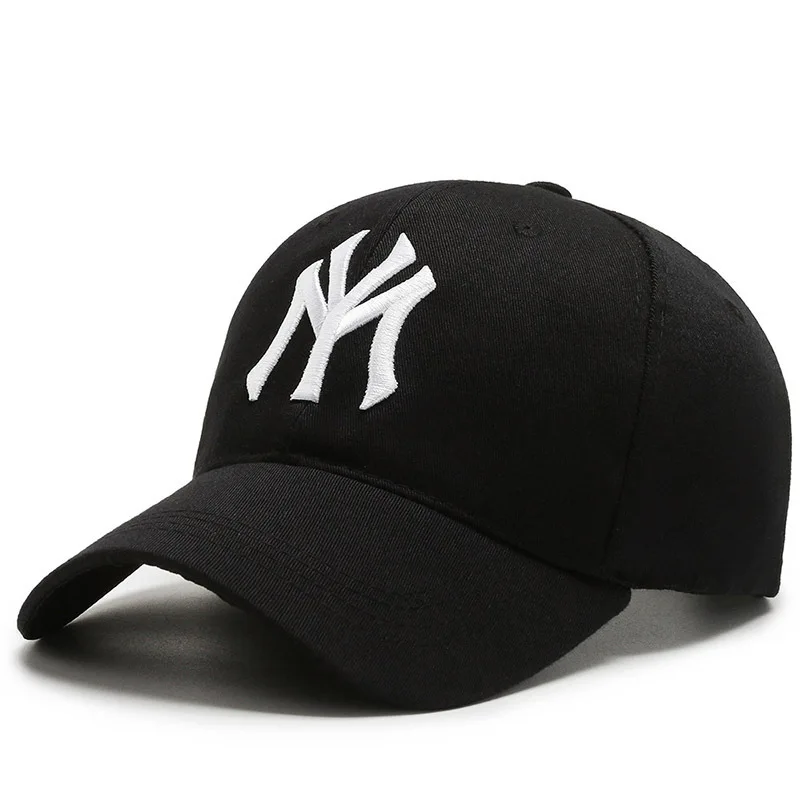 New York 3D Embroidery Baseball Cap 100% Cotton MY Dad Hat Letter Snapback Summe - £83.05 GBP