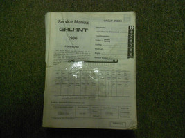 1986 Mitsubishi Galant Service Réparation Atelier Manuel Usine OEM Endommagé - £5.40 GBP