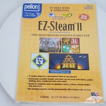 Pellon EZ-Steam 5 Sheet 12x9 Inch Style EZ25S NEW - $11.30