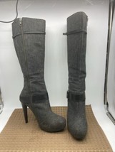 Gabriella Rocha Studio Gray Jean Ankle Boots Size 9M - £15.02 GBP