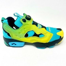 Reebok Instapump Fury Chromat Emerald Yellow Glacier Blue Mens Sneaker FY0825 - £78.59 GBP+