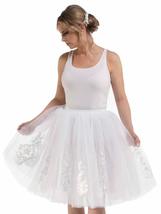 Bridal Shower Bride To Be Bachelorette Gift Nadia Short Wedding Dress Tulle Tutu - £47.15 GBP