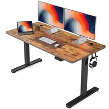 Height Adjustable Electric Standing Desk, 55 X 24 Inches Stand Up Table,... - £212.37 GBP