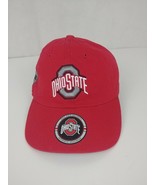 Ohio State Buckeyes Red Embroidered Adjustable Baseball Cap - $238.03 MXN