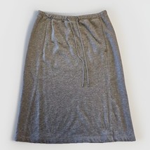 Eddie Bauer French Terry Skirt Womens XS Gray Camp Fleece Sweatshirt Spo... - $16.30
