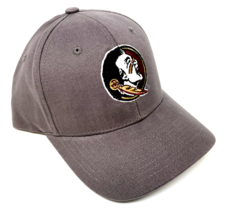 FLORIDA STATE UNIVERSITY FSU SEMINOLES LOGO GREY ADJUSTABLE CURVED BILL ... - $12.30