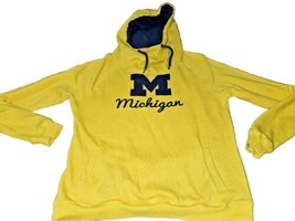 University of Michigan Hoodie Womens Pullover small yellow Colosseum Athletics  - £8.03 GBP