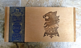 Undercrown Robusto Wooden Cigar Box 11 1/2 x 5 3/4 x 2 3/8 - Fast Ship! - $12.50