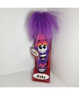 Kooky Krew Mates Plush Toy Leo #144 14&quot; Krew 19 Purple Commonwealth Toys... - $12.96