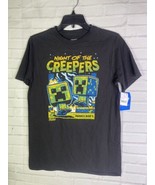Funko Minecraft Night Of The Creepers Graphic Tee T-Shirt Youth Boys Gir... - £15.57 GBP