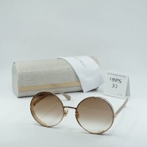 Jimmy Choo LILO/S 0BKU Jl Gold Nude / Brown Ss Gold 58-19-140 Sunglasses New ... - £78.98 GBP