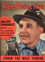 True Detective Magazine May 1942- NAZI TERROR- Winchell - £80.11 GBP