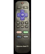 Genuine Hisense ROKU TV Remote Control HU-RCRUS-20 NETFLIX VUDU HULU Roku - $73.61 MXN
