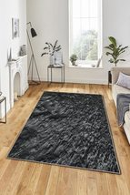 LaModaHome Area Rug Non-Slip - Colourful Crater Soft Machine Washable Bedroom Ru - £25.07 GBP+