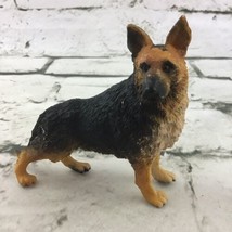 German Shepherd Canine Figure Realistic Detailed PVC Puppy Dog Animal Toy  - $6.92
