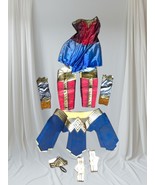 DC Comics Wonder Woman Costume Halloween Adult Red Blue Gold 9 Pieces Si... - $39.99