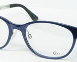 FLEX Mod 0035 003 GLITTER BLUE /WHITE EYEGLASSES GLASSES 52-18-140mm Ger... - $59.87