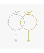 925 Sterling Silver cable chain Bracelets Simple Style - $40.11 CAD