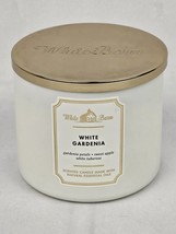The White Barn Candle Co White Gardenia 3-Wick Candle Floral Spring 95% Full - £15.31 GBP