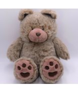 Vintage PBC International Fluffy Large Brown bear 23&quot; Plush Stuffed Animal - £38.14 GBP