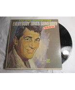 1964 Dean Martin 12&quot; Lp Record: Everybody Loves Somebody - Reprise #R-6130  - $11.00