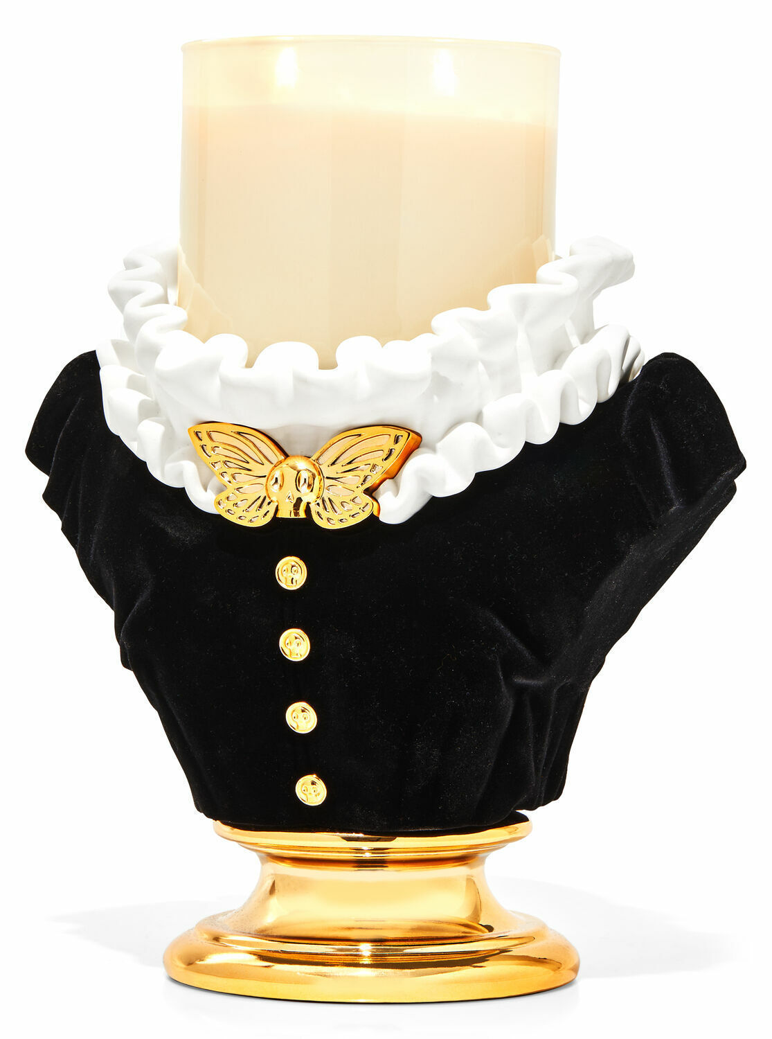 Bath & Body Works Halloween Headless Vampire Madam Bust Candle Holder Maid - £72.93 GBP