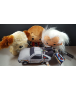 Back to the Future Set of 4 Einstein Movie 1985 Plush Universal Studios ... - $1,090.12 MXN