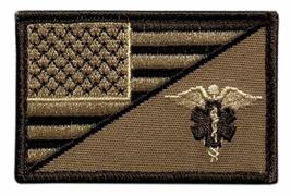 EMT USA Flag Medic EMS Tactical Patch (Hook Fastener -MF1) - £4.78 GBP