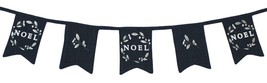 NOEL Embroidered Bunting 82&quot; - $30.31