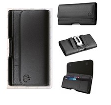 Horizontal Belt Clip Universal Pouch Card Slot For AT&amp;T Vista 2 U572AA - £9.12 GBP+