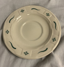 Longaberger Woven Traditions Heritage Green Saucer Made in USA - £3.55 GBP
