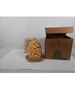 Aspen Bay  Pineapple Pinecone Candle Holiday Magic Yellow HANDCRAFTED IN... - £29.16 GBP