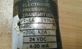 PMC V-HC ELECTRONIC PRESSURE TRANSMITTER, 0-200KPA - $99.95