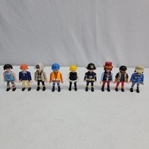 Lot Of 9 Playmobil Figures Figurines Vintage 1974 1990 1992 1997 2009 - £11.58 GBP