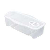 INOMATA Microwave Pasta Smart Cooking Steam Pack Measuring Container White - £28.73 GBP