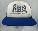 Vtg Holland Southwest International Trucker Hat Snapback Cap Youngan Mes... - $10.50