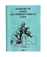 Maine 1996 All Terrain Vehicle Laws ATV Vintage 1st Printing Booklet E72 - $374.75 MXN