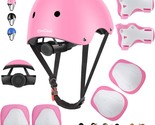 Dacool Kids Bike Helmet Set Skateboard Knee Pads - Kids Helmet Elbow Pad... - £35.30 GBP